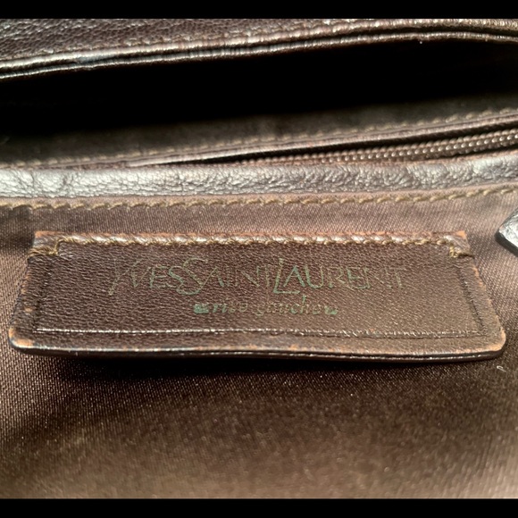 Yves Saint Laurent YSL Saharienne Shoulder Bag and wallet - Picture 7 of 11